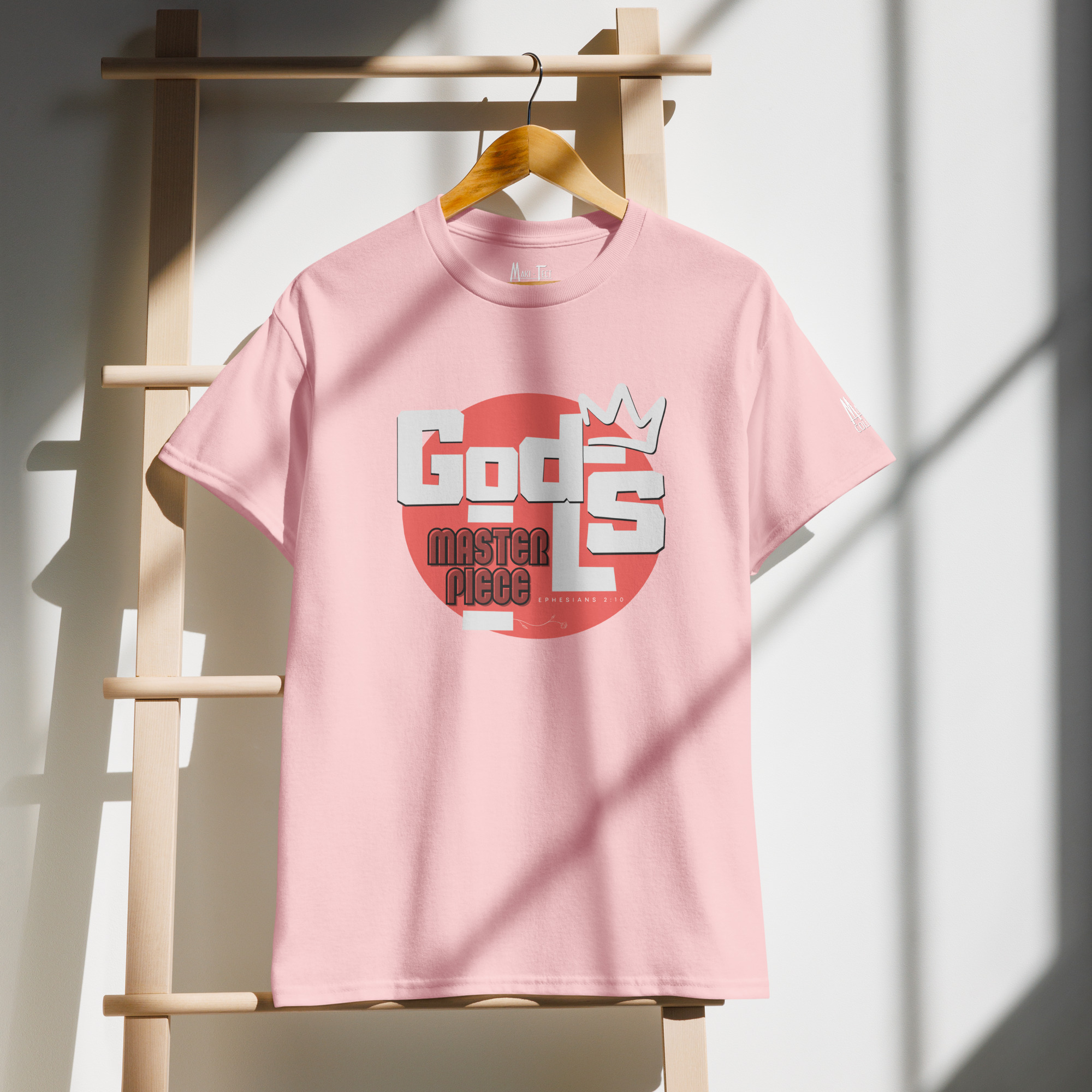 "God's Master Piece" DryBlend® T-Shirt - Image 16