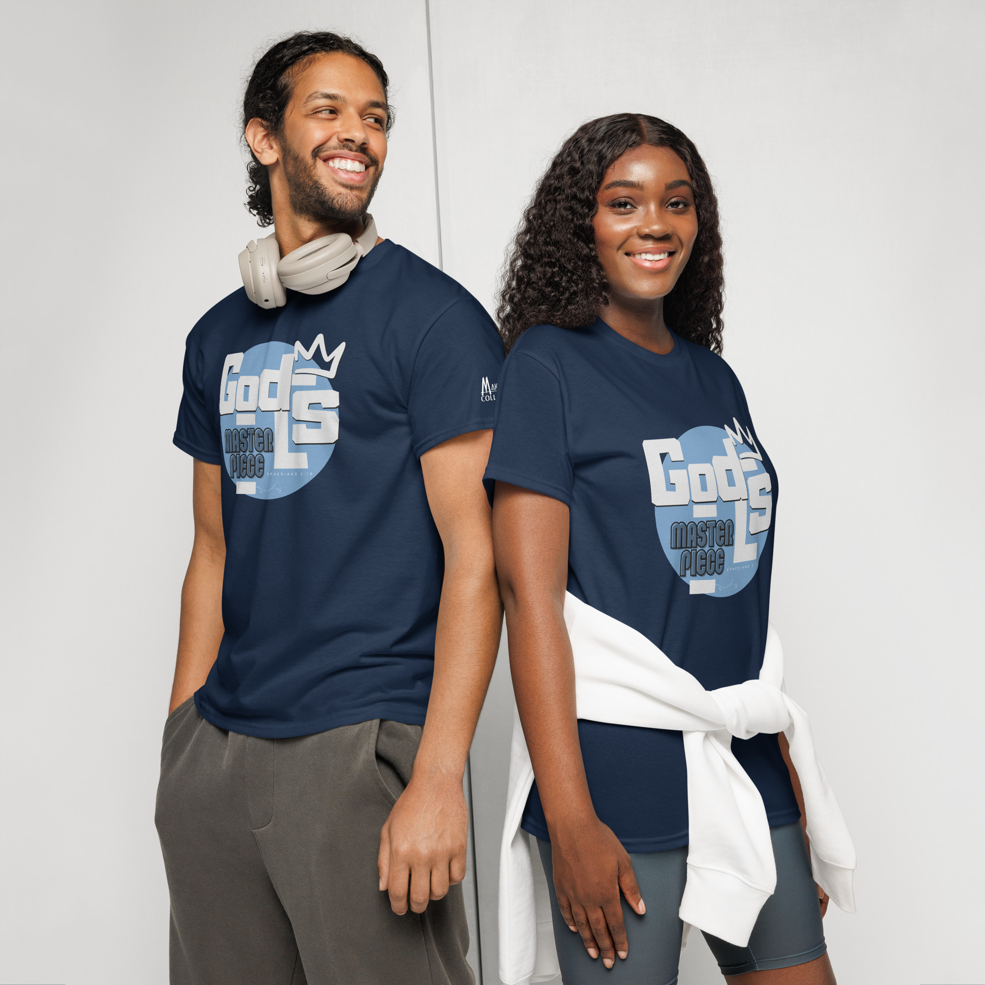 "God's Master Piece" DryBlend® T-Shirt - Image 13